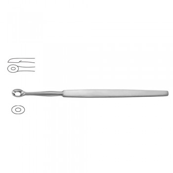 Wolff Lupus Curette Fig. 1 Stainless Steel, 14 cm - 5 1/2"